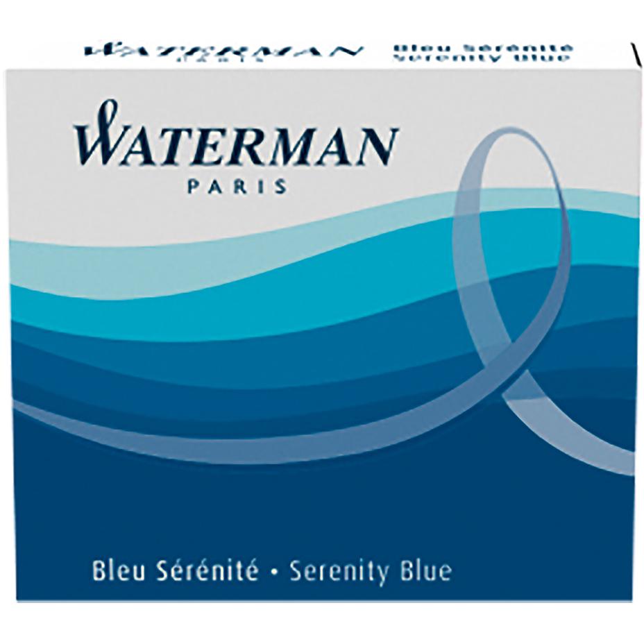 Waterman, Cartucce di ricambio, S0111000 (6 pz., Blu)