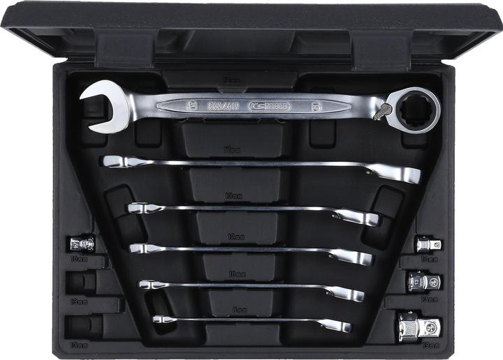 Produktbild KS Tools GEARplus Ratschenringmaulschlüssel-Satz (19 mm)