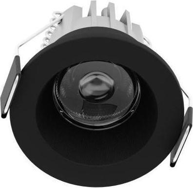 Actual product image EGLO 68043 SALICETO SPA LED recessed spotlight downlight 2.8W Ø48mm black transparent warm white