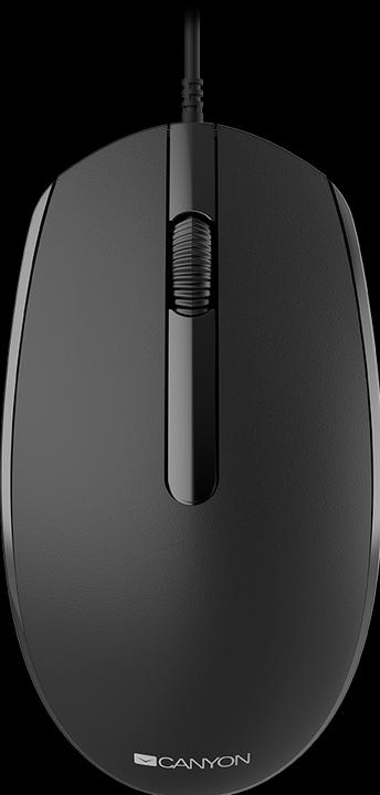 Immagine prodotto Canyon Mouse ottico con cavo M-10, nero (Cablato)