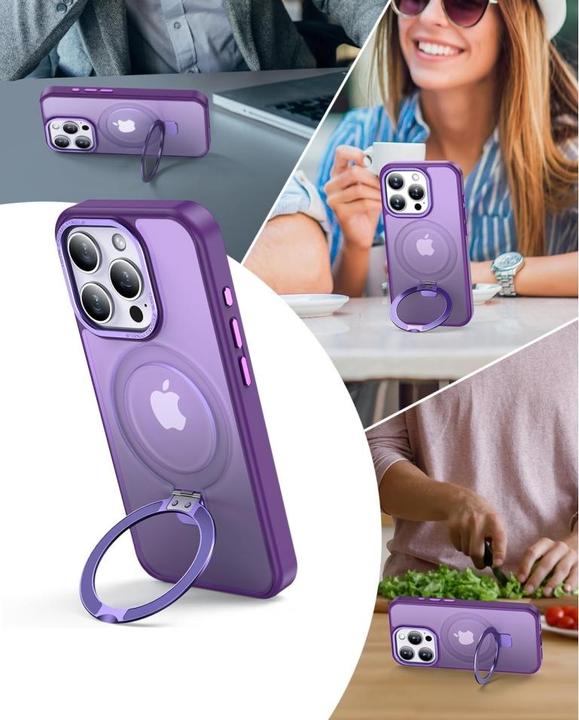 Immagine prodotto Screenguard Magnetic Apple iPhone 14 Pro Case mit MagSafe Kickstand (Apple iPhone 14 Pro)
