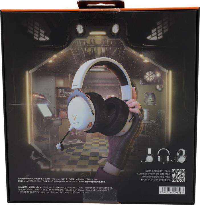 Produktbild Beyerdynamic MMX 150 Wireless Gaming Headset, white (Kabelgebunden, Kabellos)