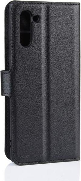 Actual product image MU Classic Litchi Leather Bookcover Series (Samsung Galaxy Note 10)
