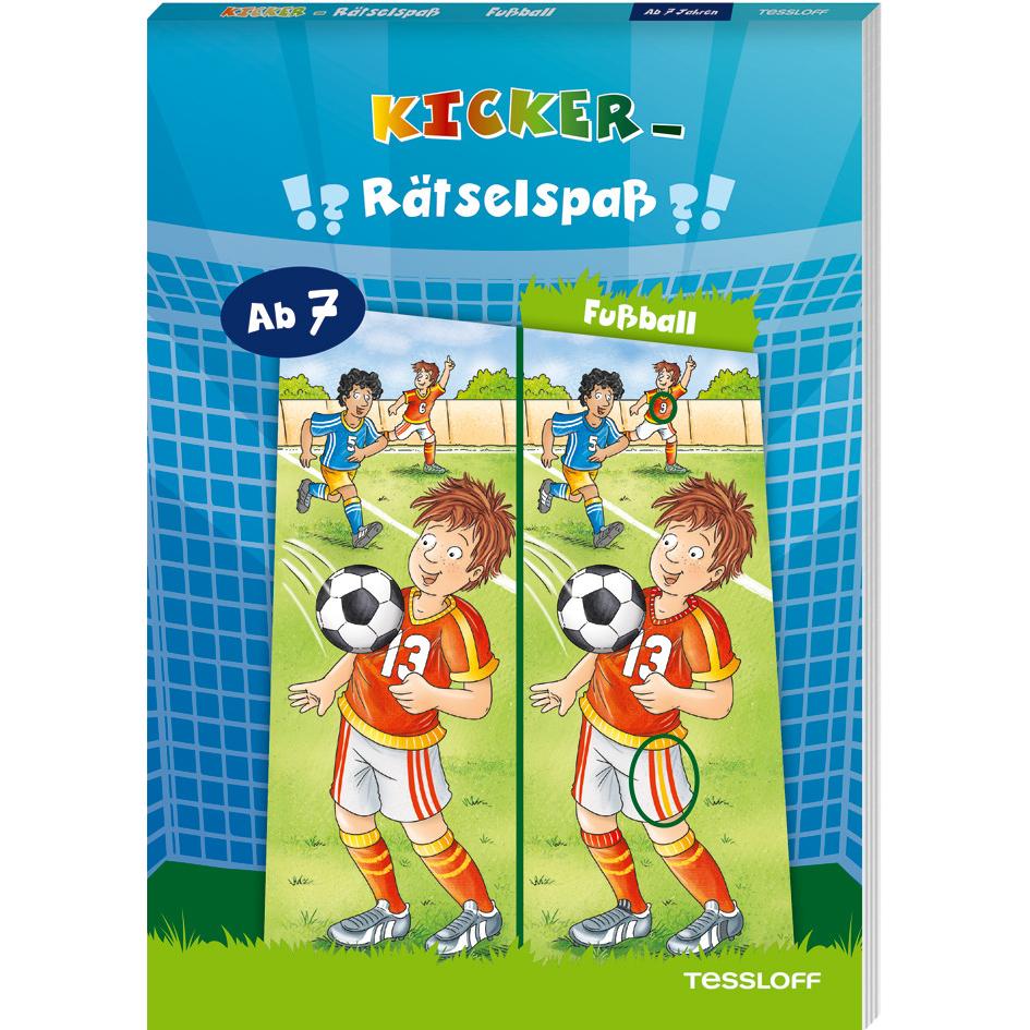 Kicker-Rätselspass. Fussball, Kinderbücher von Stefan Lohr