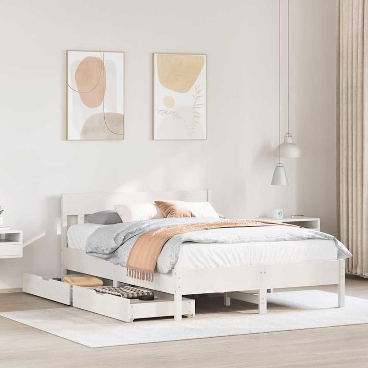 Actual product image VidaXL Bed without mattress (120 x 190 cm)
