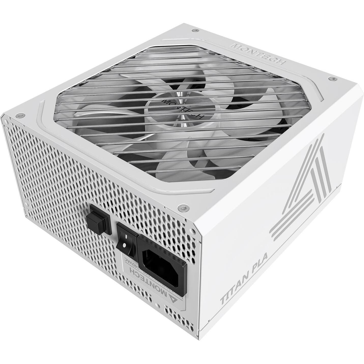 Montech Titan PLA 1000W - 80 PLUS & Cybenetics Platinum, modular, PCIe 5.1 - 1000 Watt (1000 W), PC Netzteil