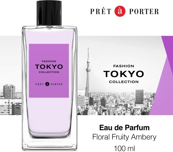 Produktbild Prêt à Porter Pret A Porter Tokyo Eau De Parfum Spray 100ml (Eau de Parfum, 100 ml)