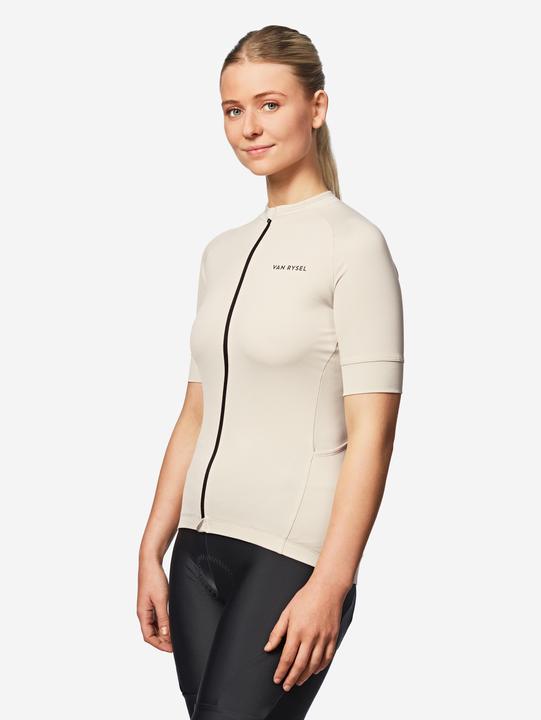 Image du produit Van rysel Maillot vélo route manches courtes été regular femme - beige (L)