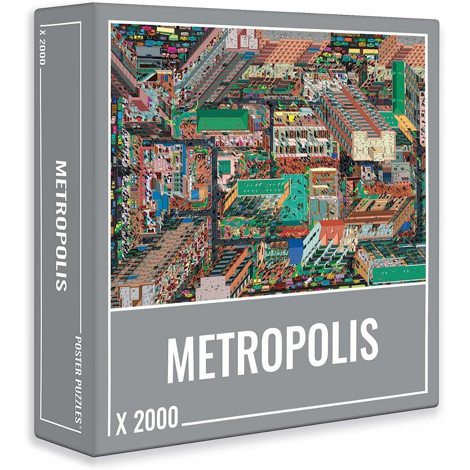 Cloudberries Metropolis Puzzle - 2000p (2000 Teile)