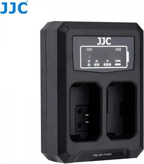 Produktbild JJC Duales USB-Ladegerät für Sony NP-FW50 (Kamera Akku Ladegerät)