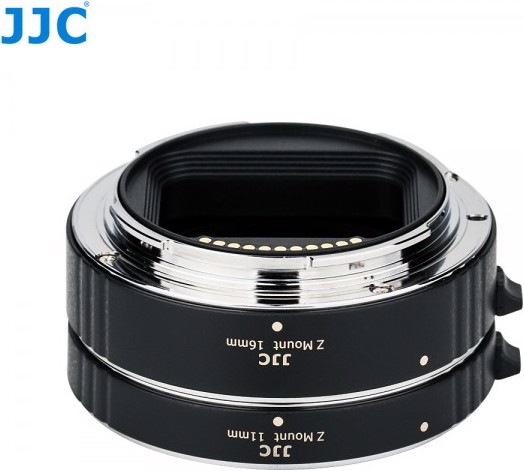 Actual product image JJC Set macro extension ring 11/16mm for Nikon Z mount (Macro intermediate ring, Nikon Z)