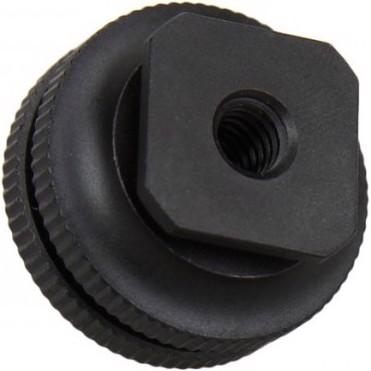 JJC Adapter 1/4"-Gewinde für Blitzschuh (Blitzgerät Adapter), Blitzgerät Zubehör