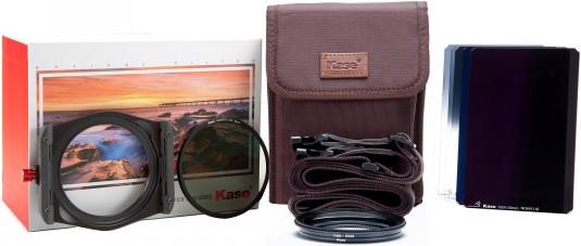 Actual product image Kase Wolverine Series Master Kit Slim 1.1mm (Graduated neutral density filter, Infrared cut-off filter, Neutral density filter)
