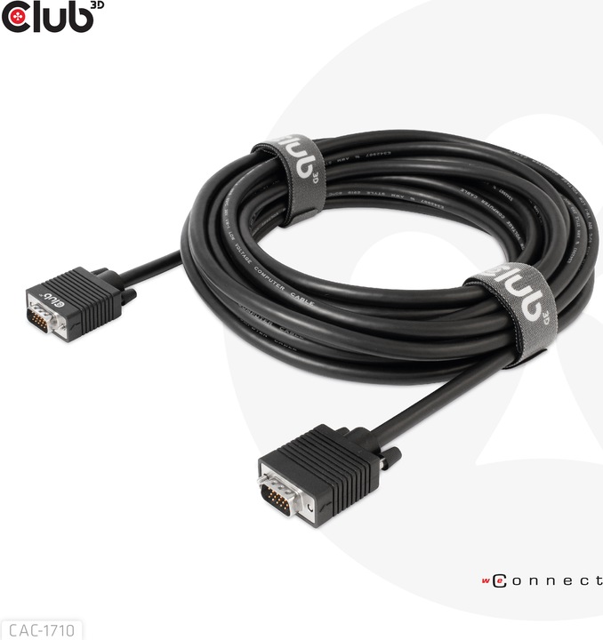 Productafbeelding Club 3D Club3D Kabel VGA > VGA St/St (10 m, VGA)