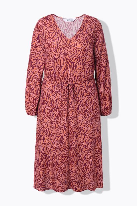 Produktbild Studio Untold Maxikleid, Zebra, Bindeband, Langarm (46, 48)