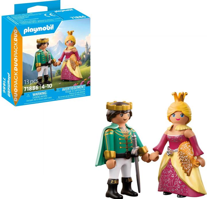 Produktbild Playmobil 71886 DuoPack Prinz und Prinzessin (71886)