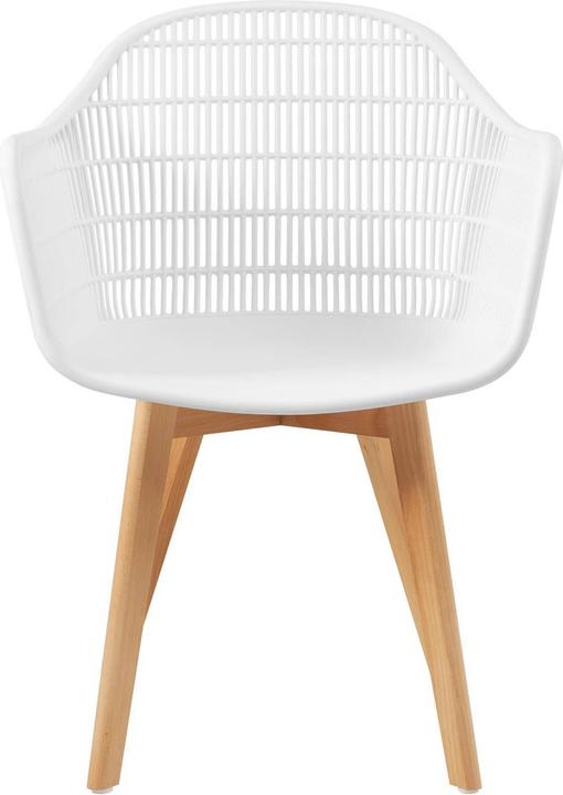 Produktbild Fromm & Starck Stuhl Kunststoffstuhl Küchenstuhl Designstuhl Besucherstuhl 150 kg 2 Stück