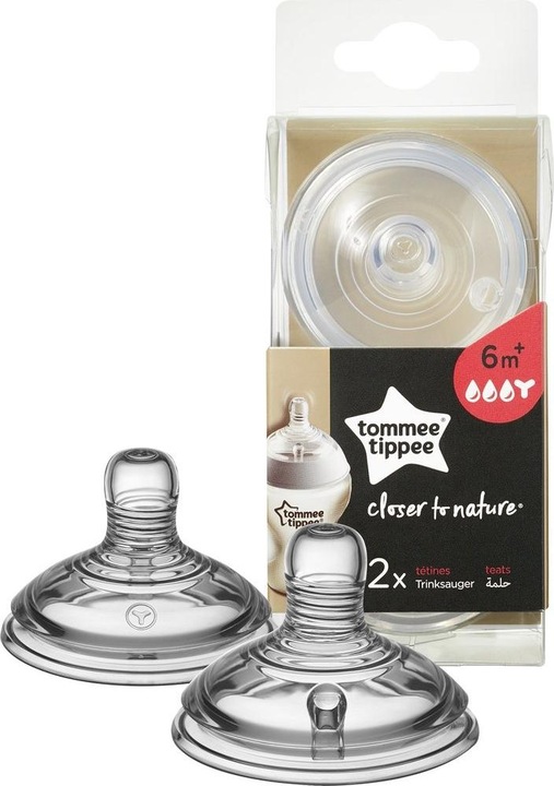 Produktbild Tommee Tippee 221421 Silikon-Sauger 6 + Brei