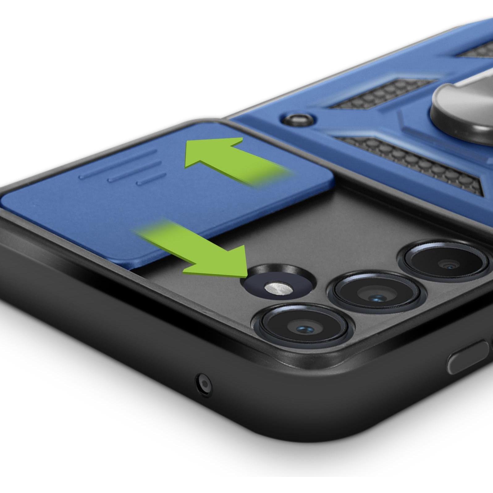 Thumbnail - Mayaxess ProtectorRing Case Series (Samsung Galaxy A35), Smartphone Hülle, Blau