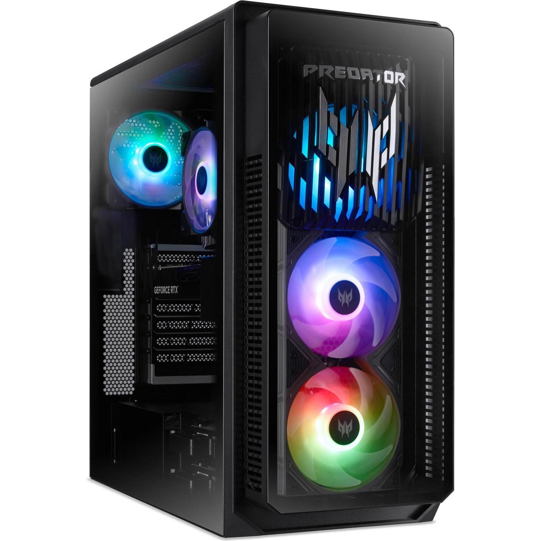 Acer Predator Orion 5000 U7/64GB/4TBSSD/W11H/PC (64 GB, 2048000 GB, GeForce RTX 5070), PC, Schwarz
