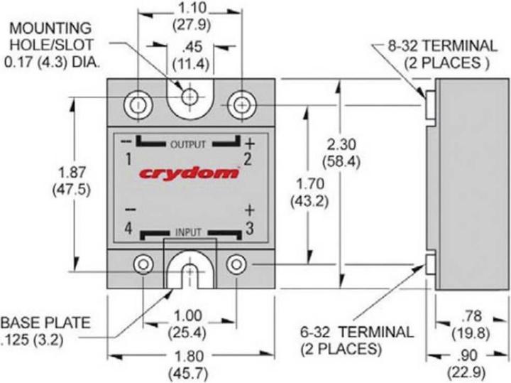 Produktbild Crydom Halbleiterrelais 1 St. D1D20 L