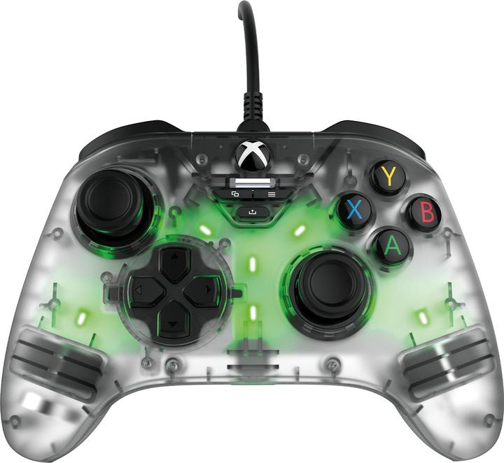 Actual product image Snakebyte XB Controller GamePad RGB X transparent incl. reverb effect and 1 month Gamepass (PC, Xbox Series S, Xbox Series X, Xbox One S)
