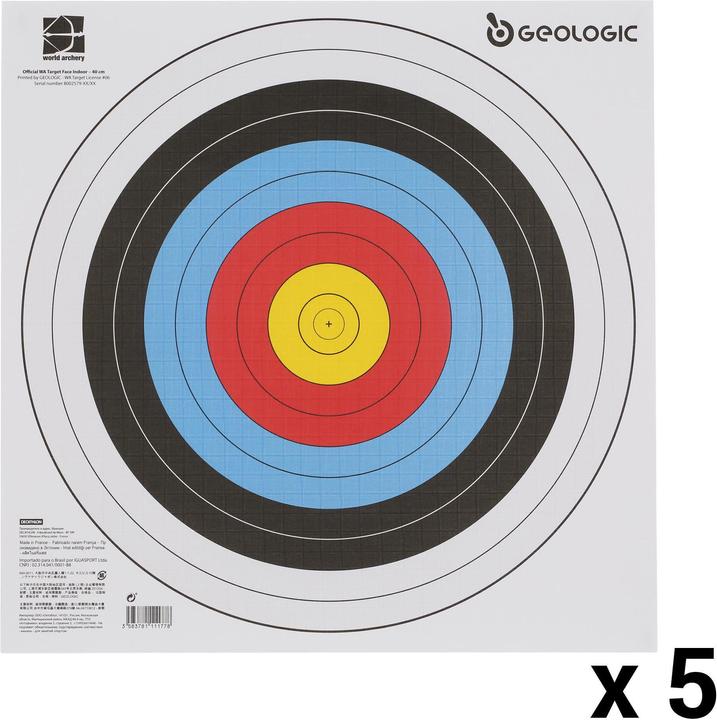Actual product image Geologic abl blason 40x40 cm x5 305094