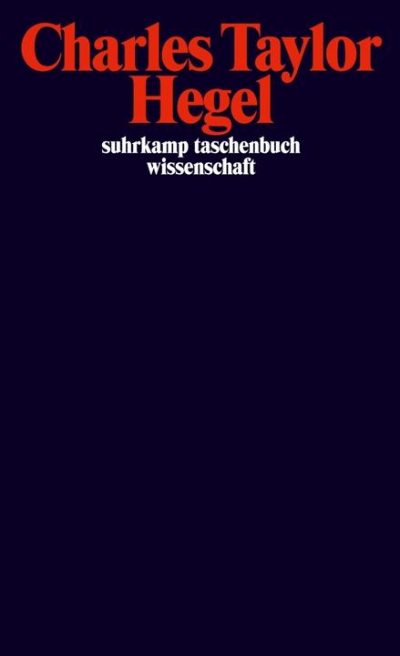 Produktbild Hegel (Deutsch, Charles Taylor, 2006)
