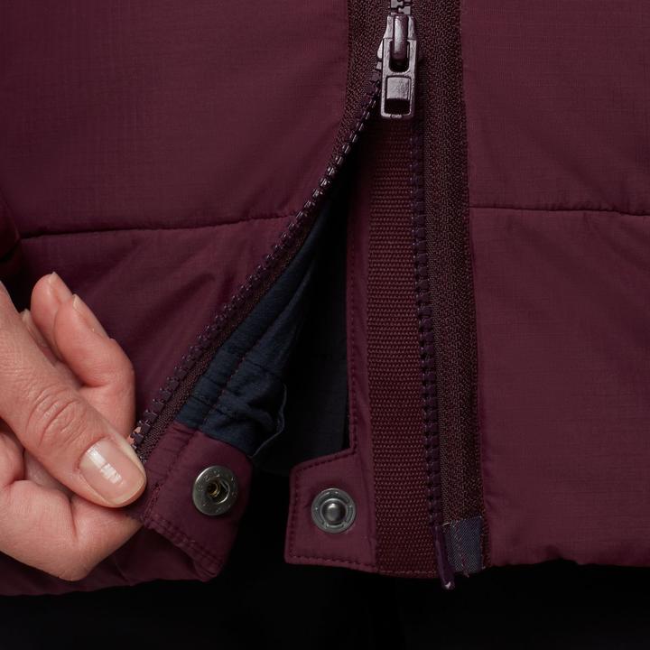 Actual product image Mammut Rime Pro Belay IN Hooded Jacket Women, Kunstfaser Jacke (XS)