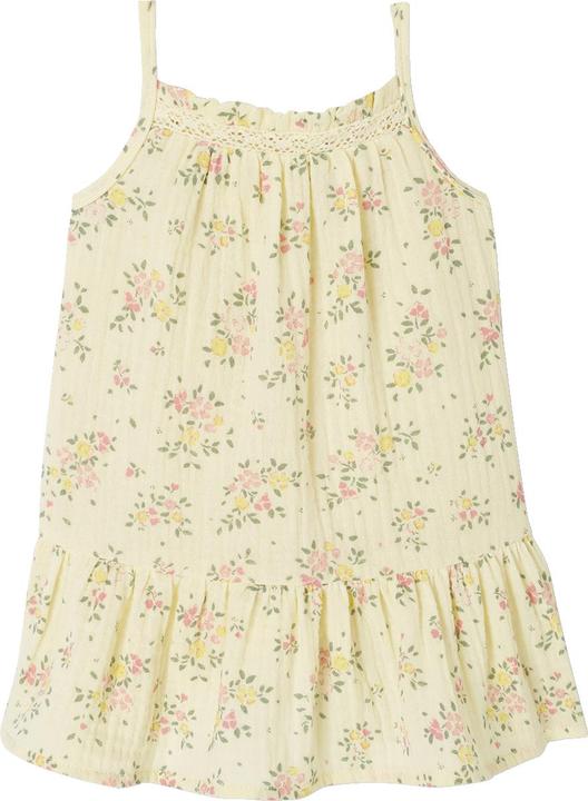 Actual product image Vertbaudet Mädchen Baby-Set: Blumenkleid & Höschen, Musselin (62)