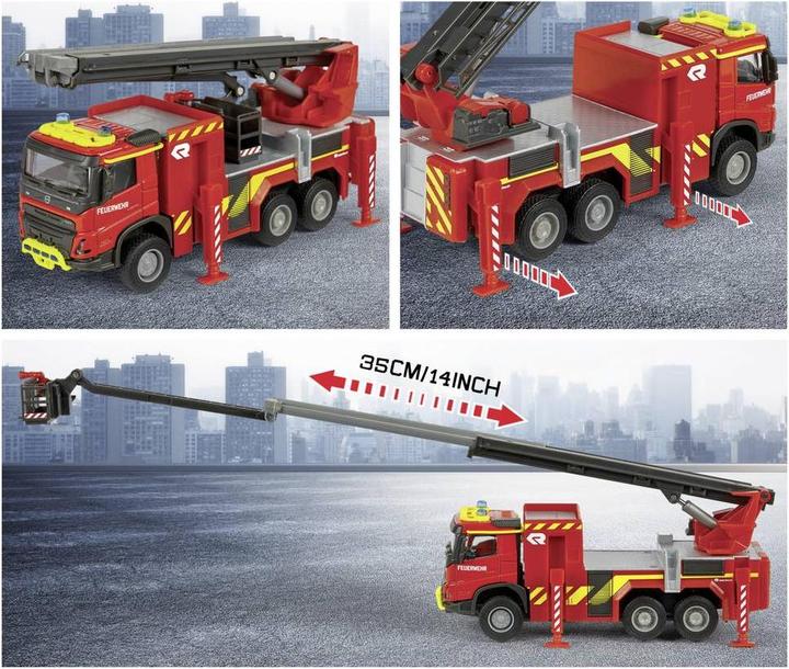 Actual product image Majorette Volvo Truck Fire Engine