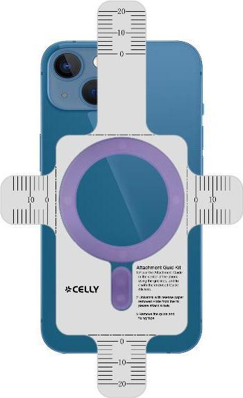 Immagine prodotto Celly Anello magnetico Magsafe viola per