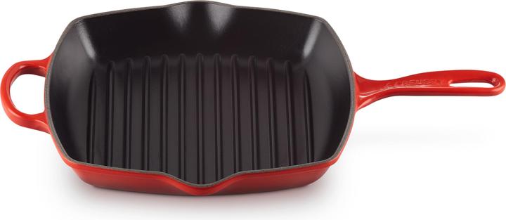 Le Creuset Signature (26 cm, Grillpfanne, Gusseisen)