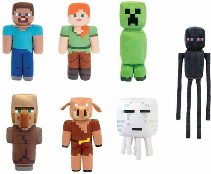 Actual product image Minecraft Creeper plush toy 30cm (30 cm)