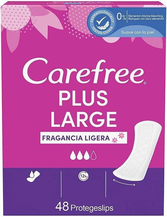 Produktbild Carefree PLUS LARGE protector fragancia ligera 48 uds (48x)