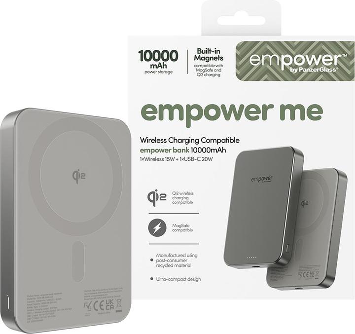 Actual product image PanzerGlass empower Bank (10000 mAh, 20 W, 37 Wh)