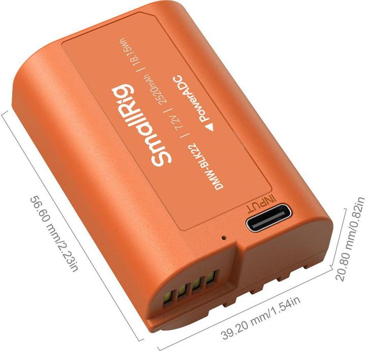 Actual product image SmallRig DMW BLK22 (Camera battery)