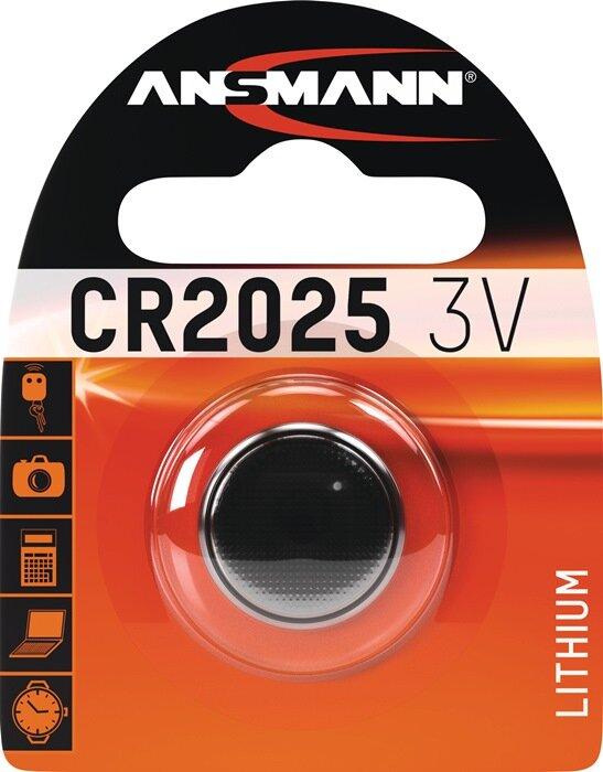 Image du produit Ansmann pile au lithium (1 pcs, CR2025, 165 mAh)