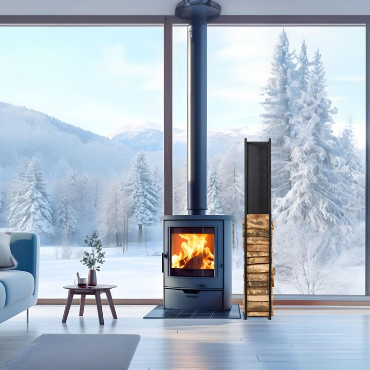 Produktbild Relaxdays Kaminholzregal (23.5 x 30 x 157 cm)