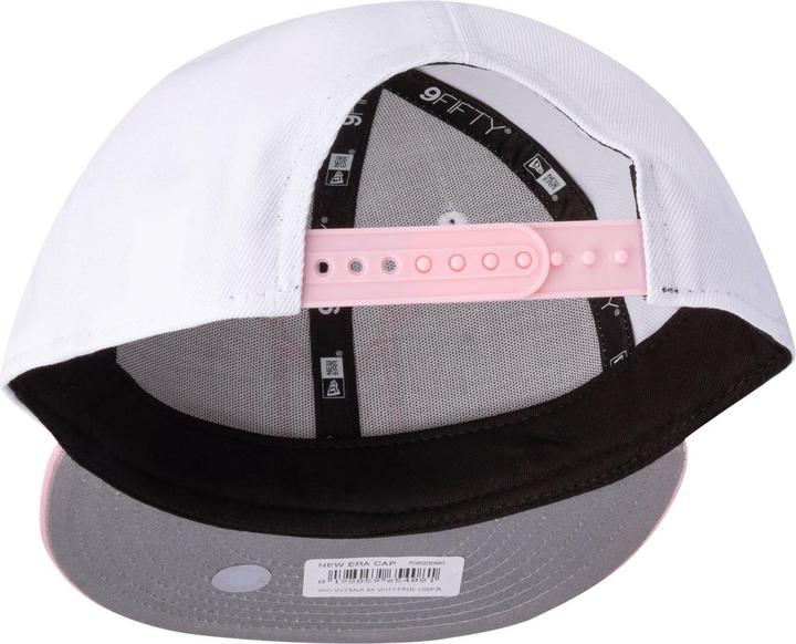 Actual product image New Era 9Fifty Snapback Cap - Mls Inter Miami Weiss Rosa