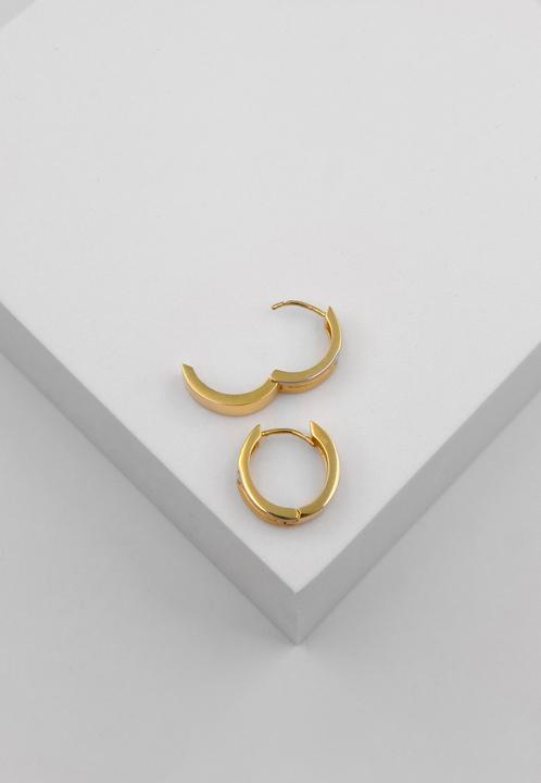 Image du produit Muau Créoles (750/18 K Or jaune, Or blanc 750/18 K)