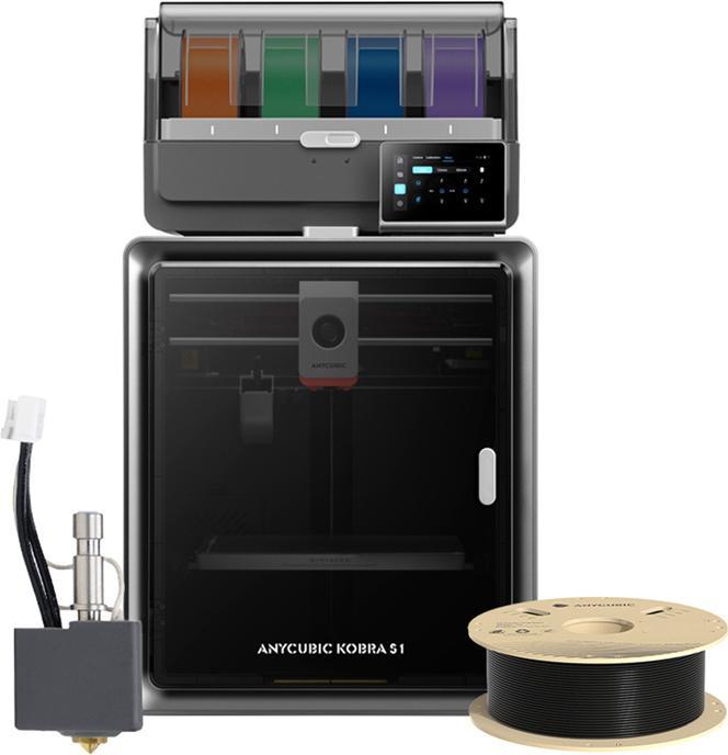 Anycubic Drukarka 3D Kobra S1 Combo + Hotend + Filament gratis