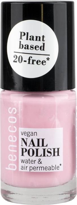 Actual product image Benecos Nail polish glossy Cotton Candy - 5ml - (Cotton Candy, Colour paint)