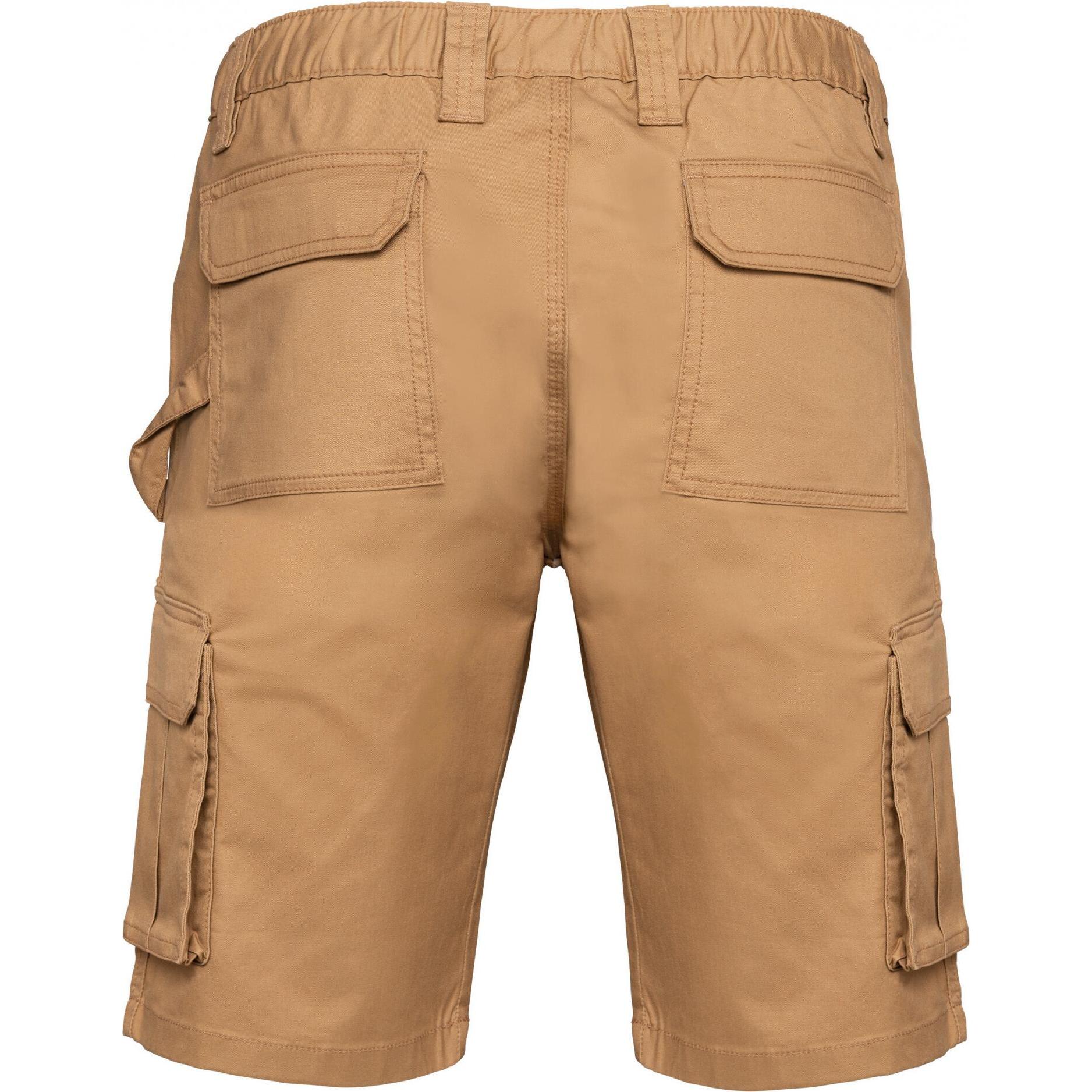 Kariban, Herren, Shorts, Nachhaltige Shorts, Braun, (XS)