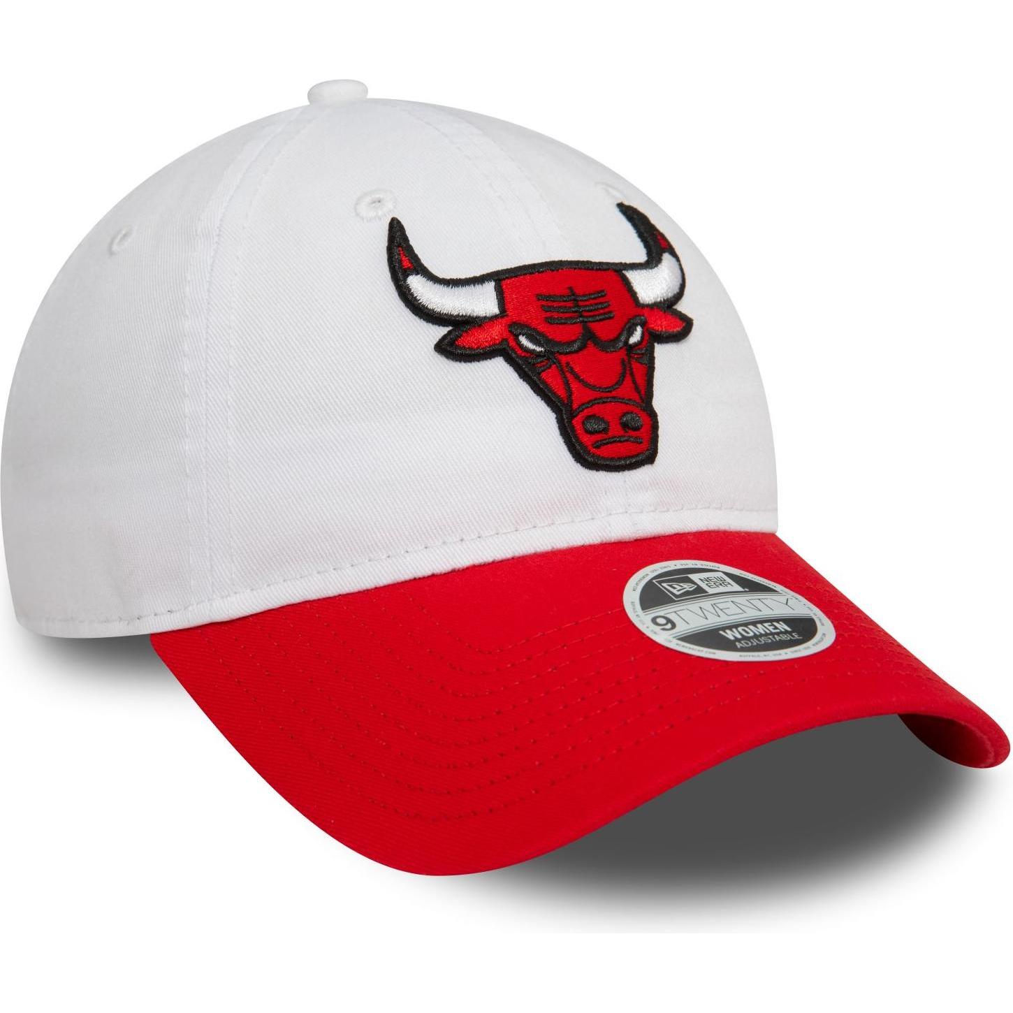 New Era, Damen, Cap, 9Twenty Strapback Damen Cap - Chicago Bulls, Weiss