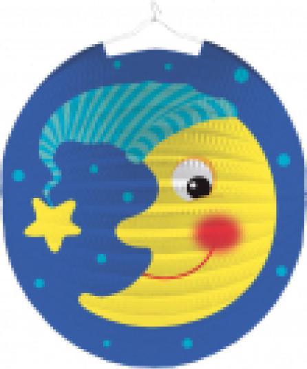Amscan Lampion Mond 25cm (10 Stück)