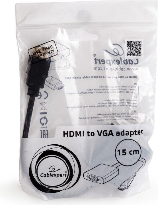 Produktbild Gembird HDMI – VGA (HDMI, 4.50 cm)