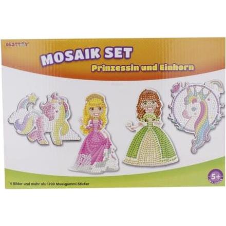 Besttoy Mosaik-Set - Prinzessin und Einhörner