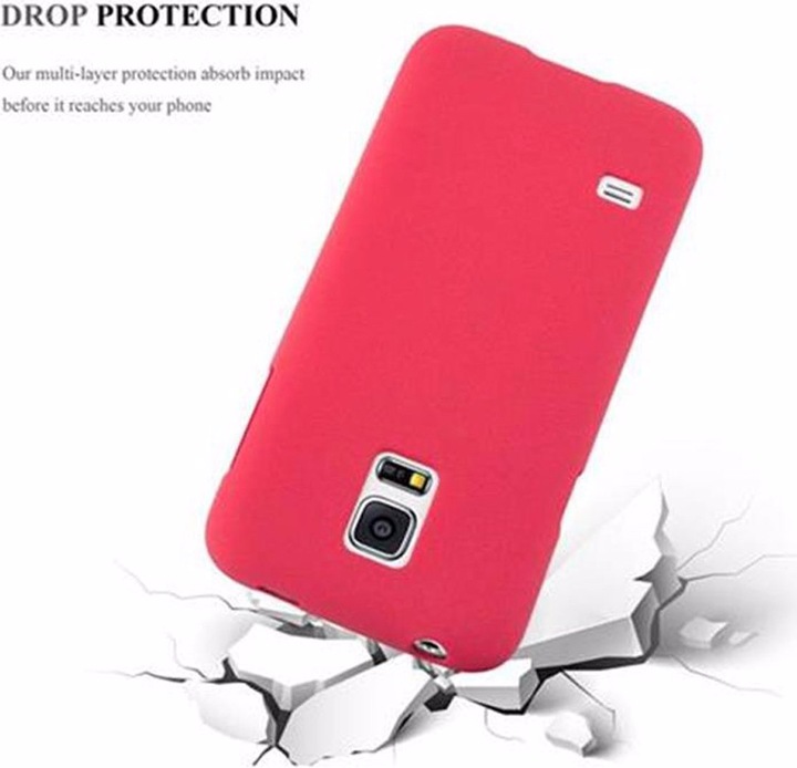 Image du produit Cadorabo Couverture TPU givrée (Samsung Galaxy S5 Mini, Samsung Galaxy S5 Mini Duos)