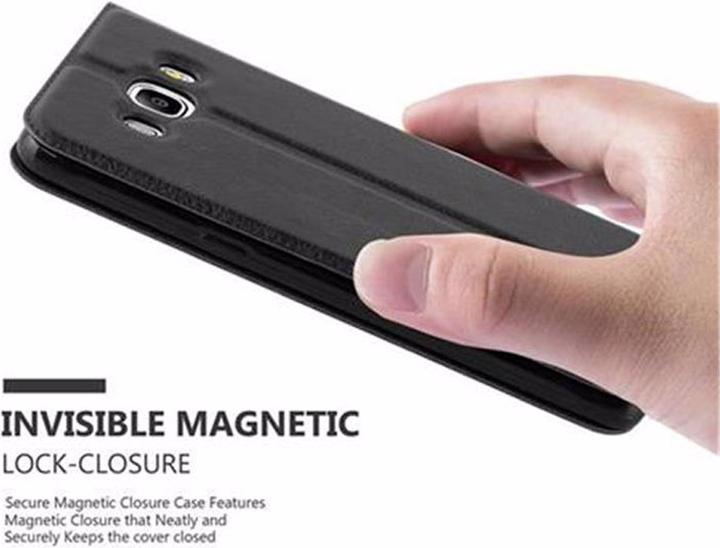 Actual product image Cadorabo Book with View double window cover (Samsung Galaxy J5 (2016))